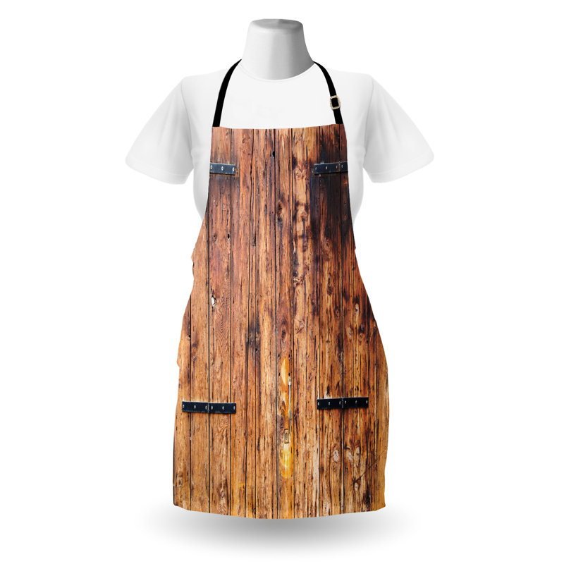 No Pattern Bib Apron