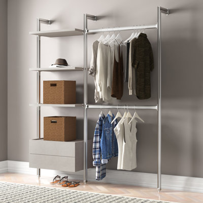 Relax 114cm - 189cm Closet System