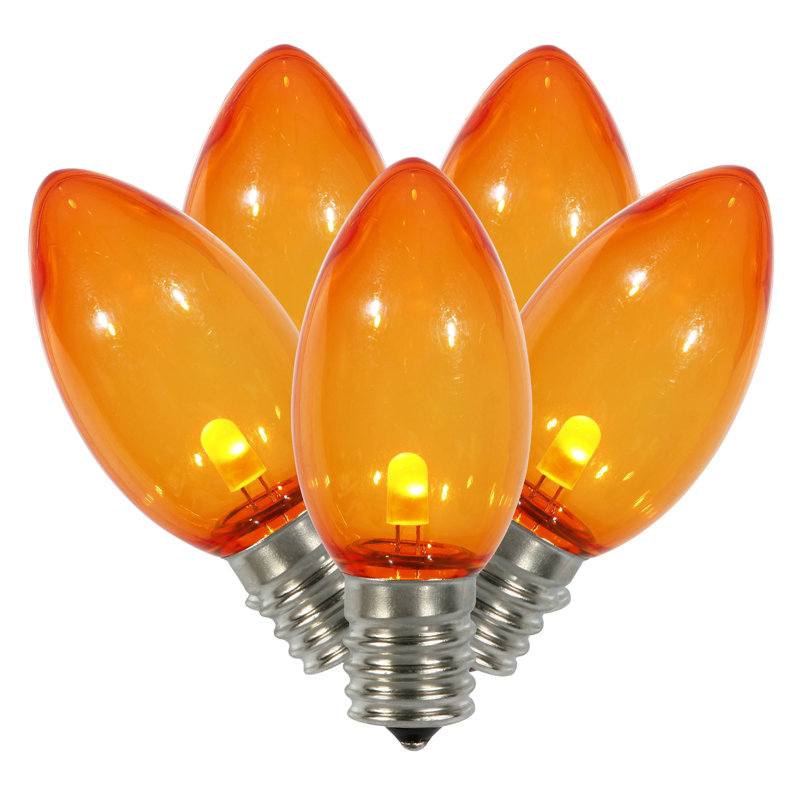 Ampoule en plastique, Orange
