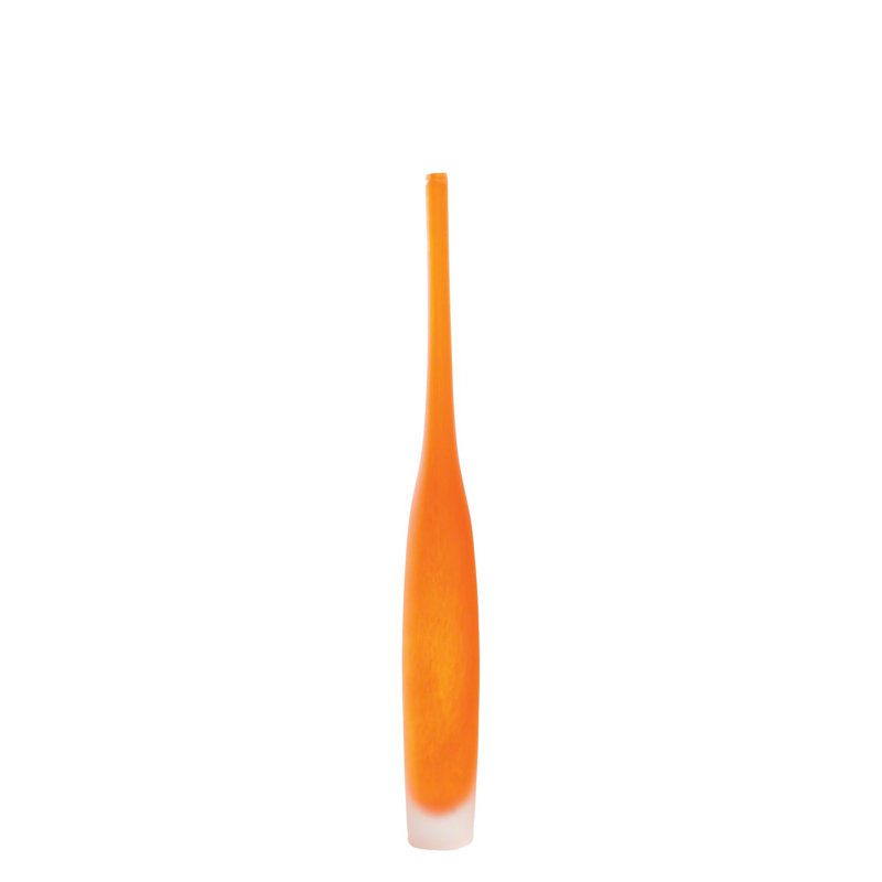 Spire Bottle, 20" H x 2" W x 2" D, Mandarin