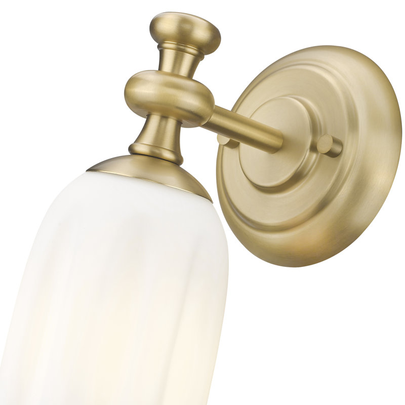 Amrutha 1 Light Wall Sconce, Gold