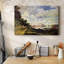 «Sailing at Argenteuil» par Monet-Gallery, toile tendue-384500526