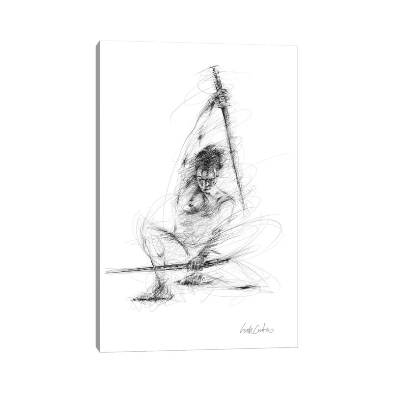 Cut The Air by Erick Centeno - Wrapped Canvas Print, 30.48 cm H x 45.72 cm W