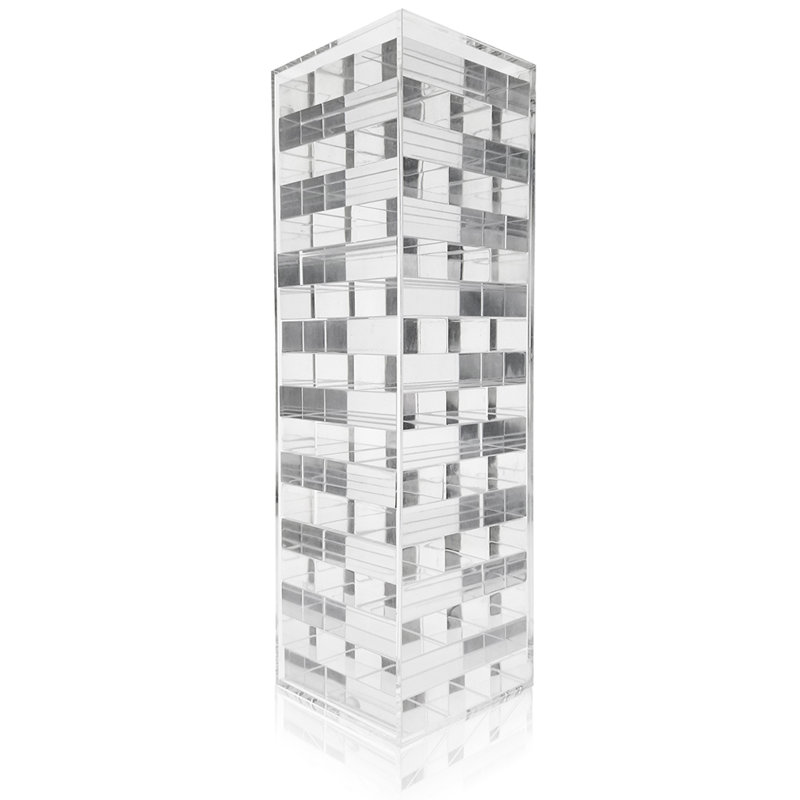 Jeu de puzzle tour empilable en acrylique 3d luxe ondisplay
