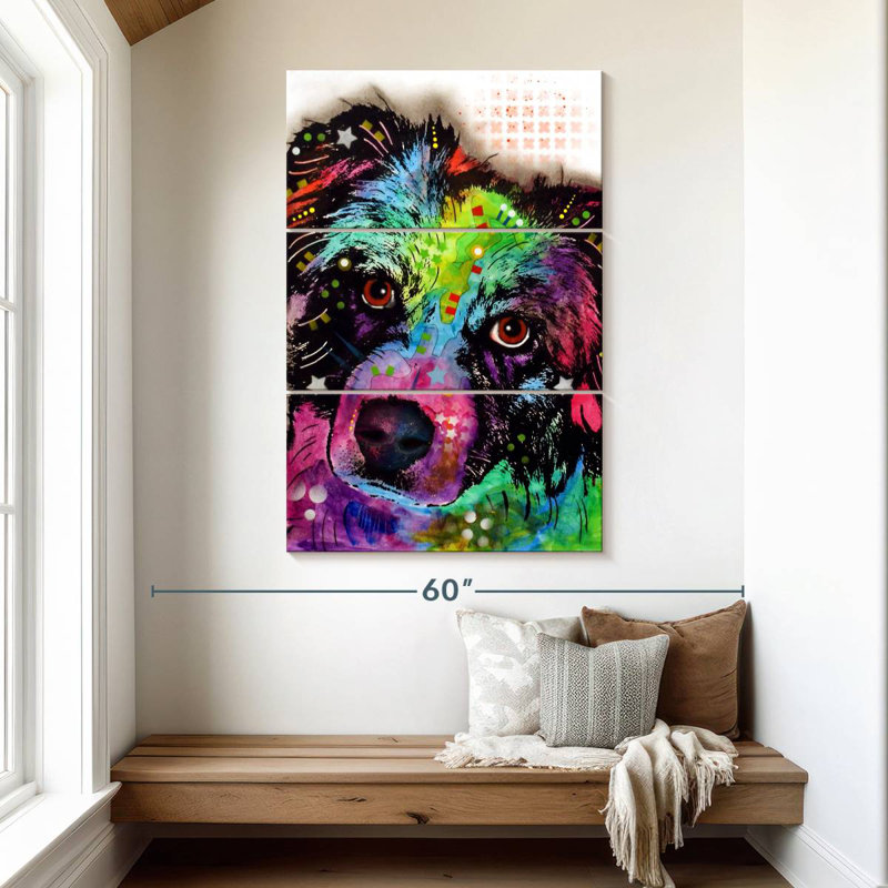Brampt Aussie, 50" H x 32" W