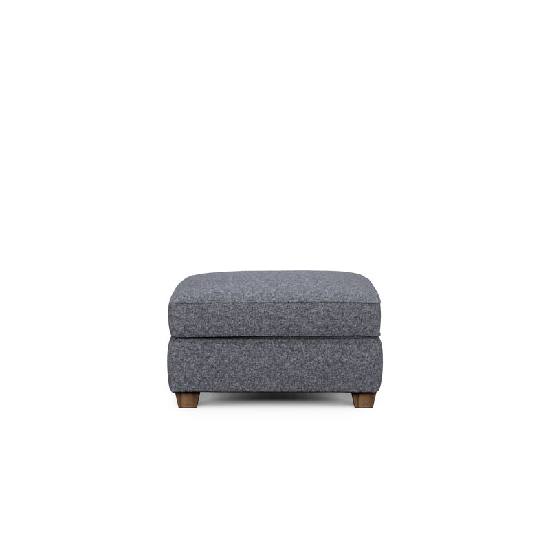 Tobias Chair & Ottoman, Indigo Blue