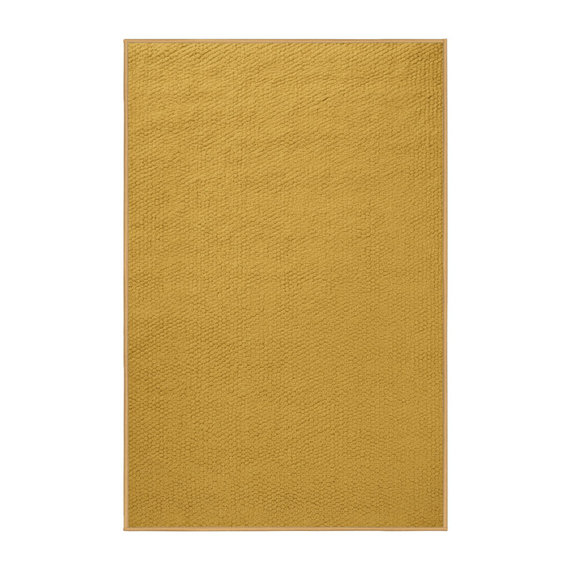 Machine Washable Trellis Brown Area Rug, Runner 2' x 4'