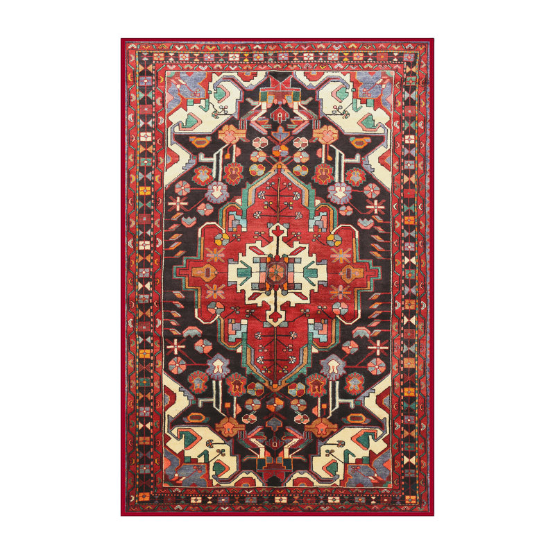 Oriental Indoor Rug, Rectangle 4' x 6'
