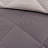 King 3M Bedding - Comforter With 2 Shams, Grey Reversible , Grey, Elegance