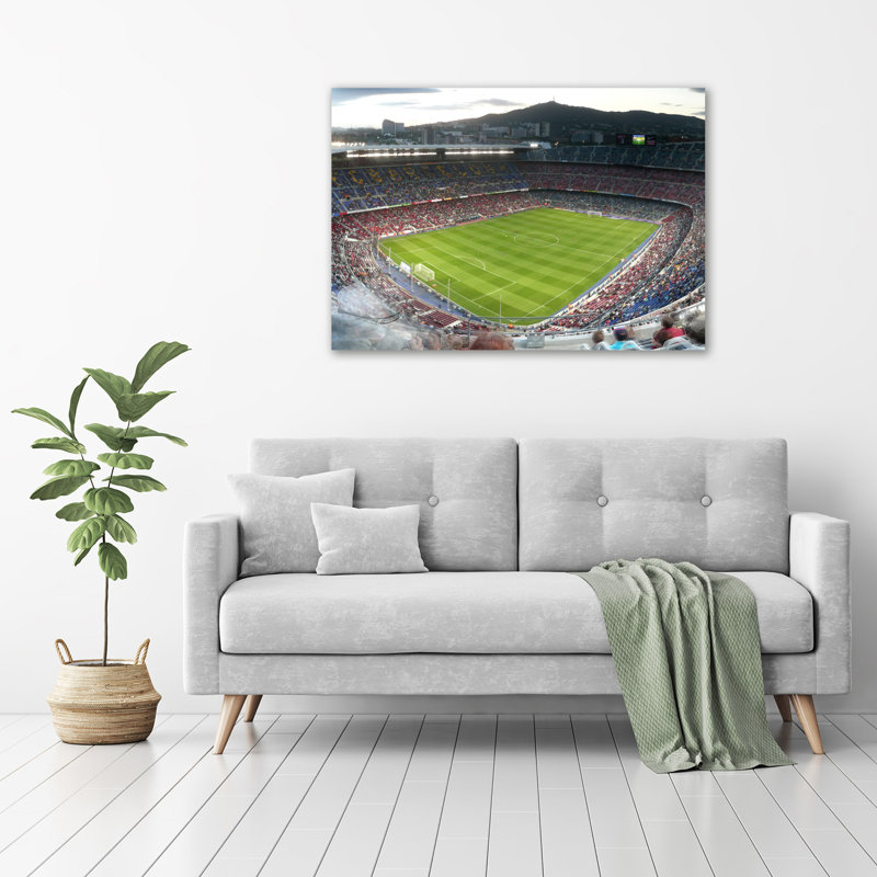 Barcelona Stadium - Unframed Art Prints on Glass