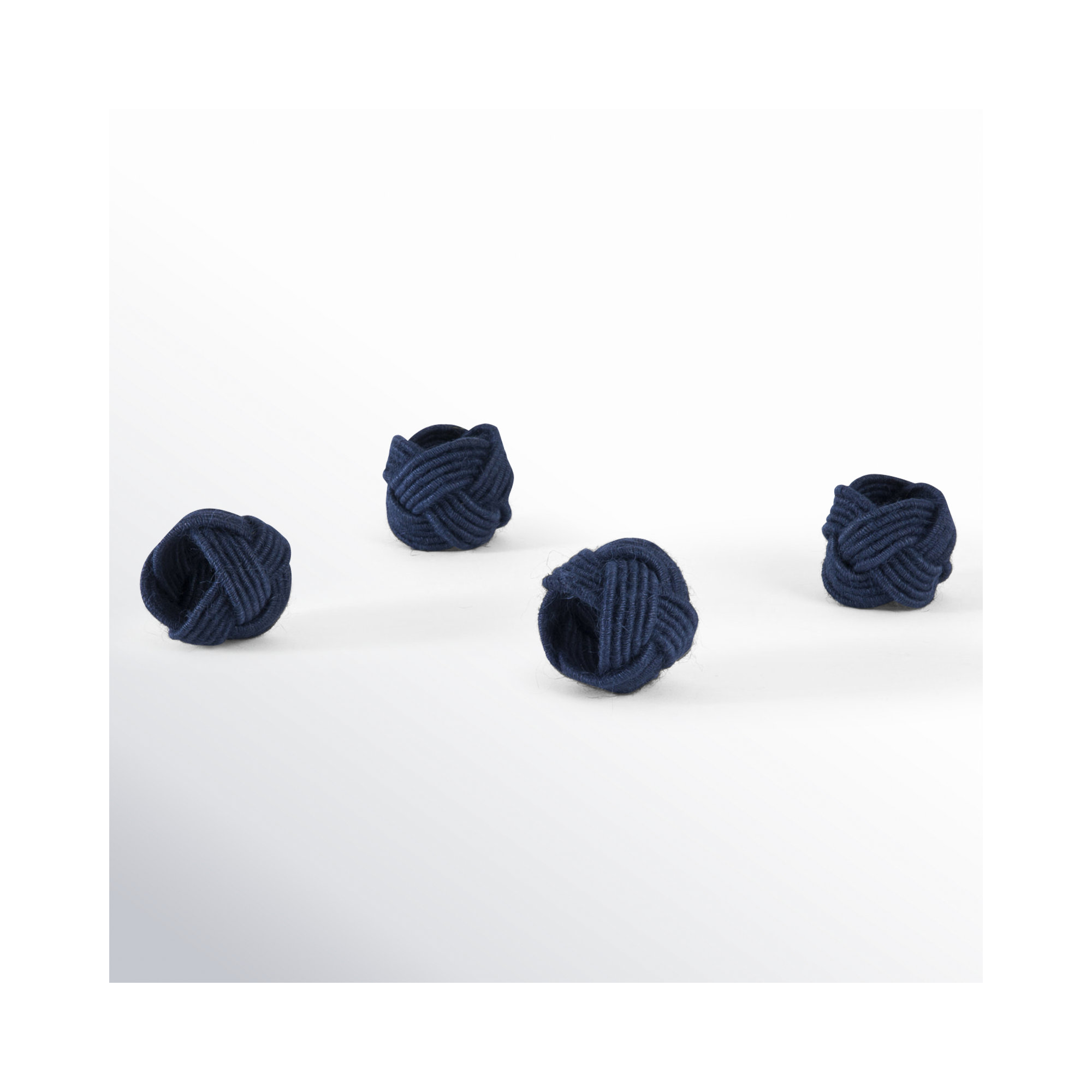 Harrietta Napkin Ring, Navy