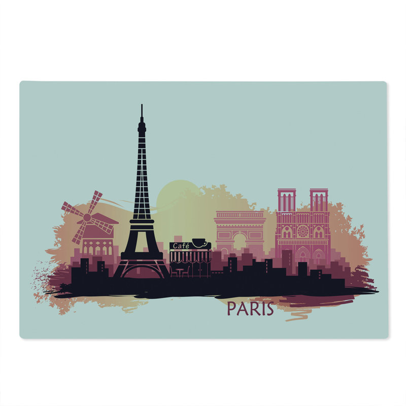 Planche à découper Ambesonne Notre Dame de Paris