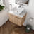 Renelsa 23.64'' Single Bathroom Vanity with Ceramic Top