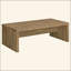 Table basse rectangulaire en bois d'ingénierie