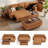  Sherry 81'' Upholstered L Shaped Modular Sectionals with Ottoman, Pull-out Sofa & Storage Chaise-121418795-129533482