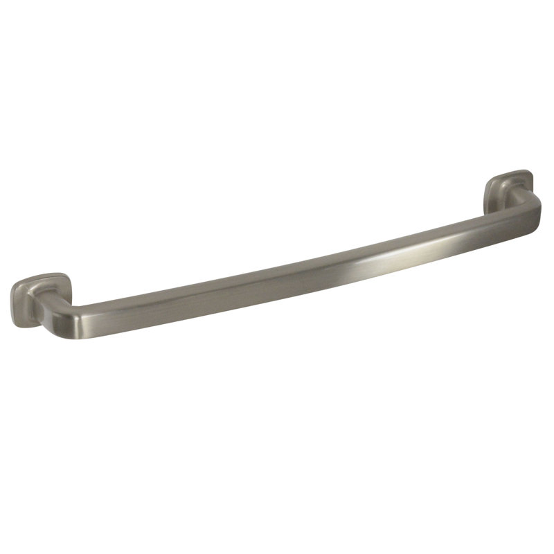 Poignée barre 6 5/16 po Haven, Nickel brossé, 6 5/16"