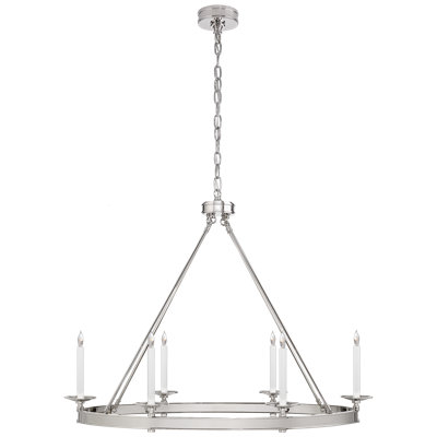 Chapman & Myers Launceton Large Oval Chandelier