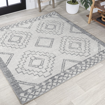 Amir Moroccan Beni Souk Cream/Gray Rug