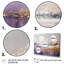 «Mauve et or», lac et montagne IV, impression sur toile encadrée-1152060713-1152060712
