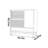 Modern simple home storage shoe cabinet