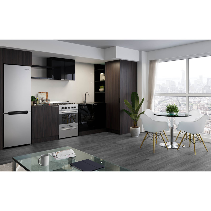 Prestige 23.6" Frost-Free 11.7 cu. ft. Energy Star Certified Bottom Freezer Refrigerator