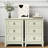 Modern 3-Drawer Wooden Nightstand,Set Of 2-568476628