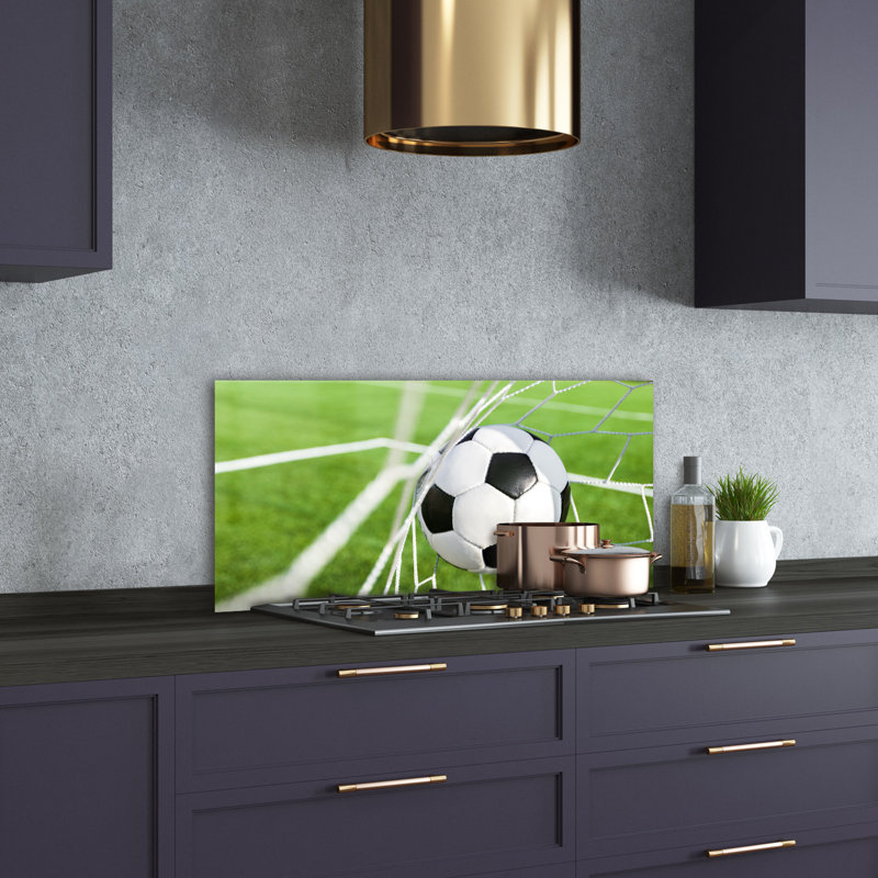 Asiel 50cm W x 100cm L Glass Peel and Stick Panel