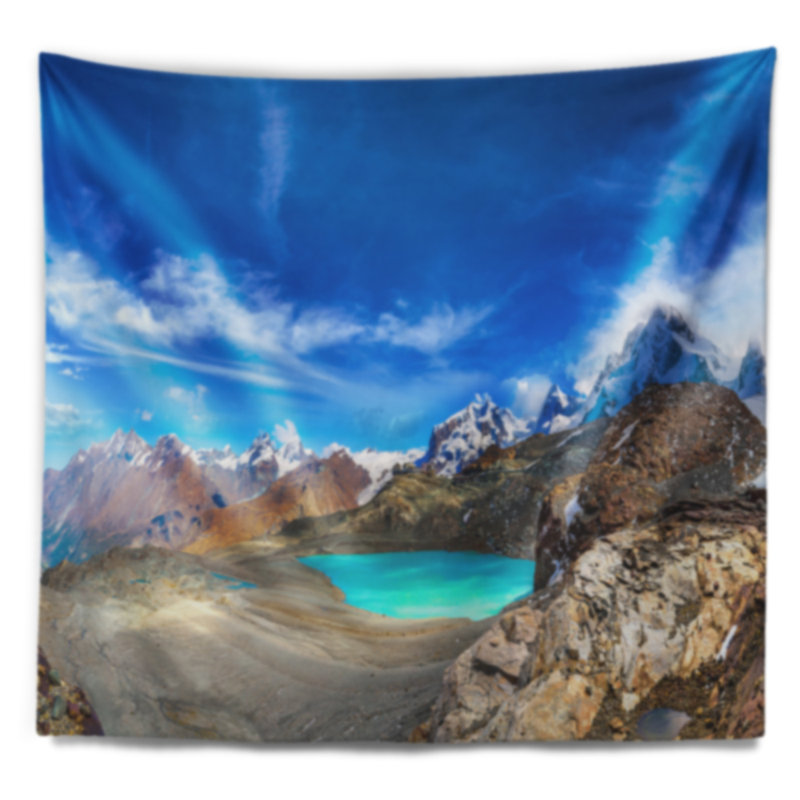 Polyester Tapestry, 68" H x 80" W