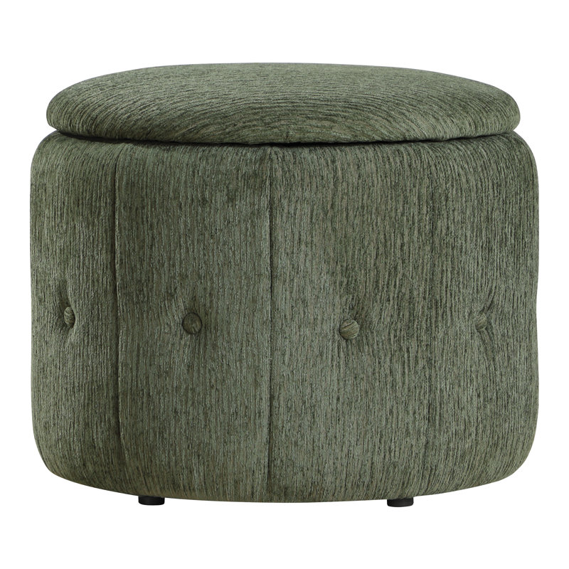 Pedrosa Storage Ottoman, Pine Polyester