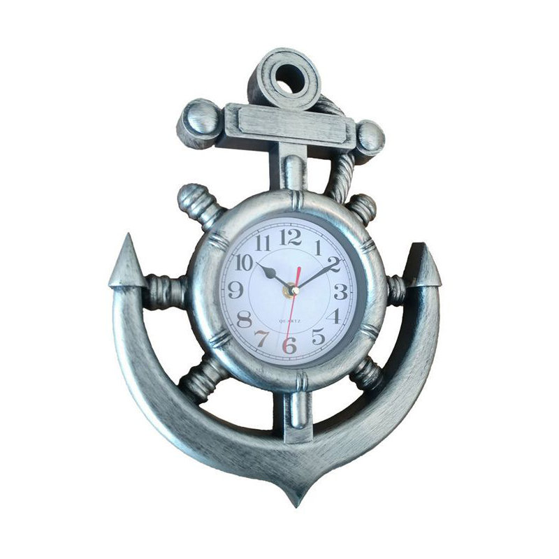 Wolverton Wall Clock, Silver