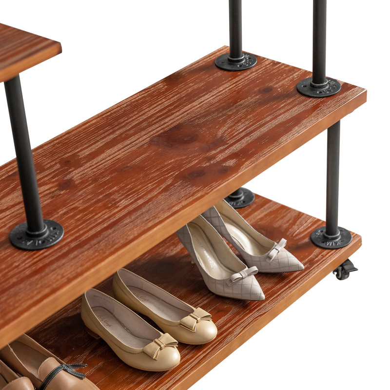 39.4'' Rolling Clothes Rack