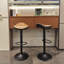 Tabourets de bar pivotants à hauteur réglable