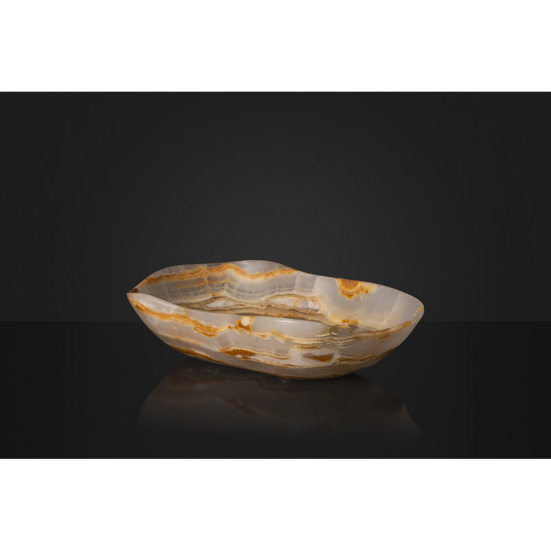 Handmade Onyx Decorative Bowl