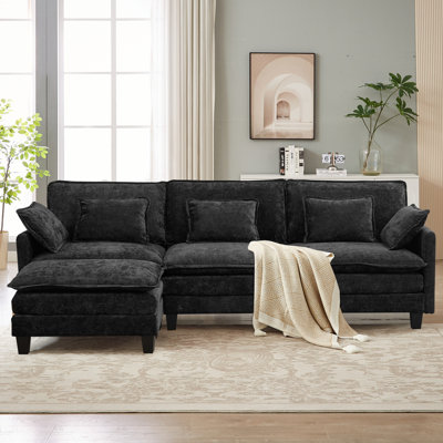 Jousha 4 - Piece Upholstered Sectional by Ebern Designs