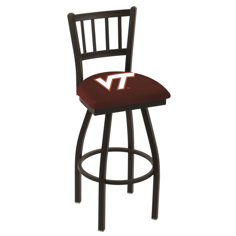 NCAA Swivel 25" Counter Stool, Virginia Tech Hokies, 25" Height