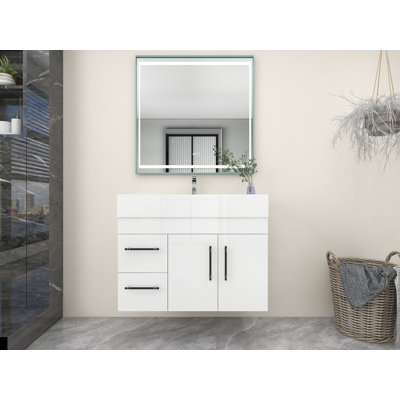 Base de meuble-lavabo simple 36 po seulement