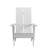 Indoor/Outdoor Modern Dual Slat Back Adirondack Style Chairs-88681458