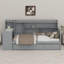 Lit de jour avec tiroirs, ports USB et bureau-2055481065