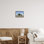 «Blue Sky Landscape On Wood» par Pamela Munger, peinture