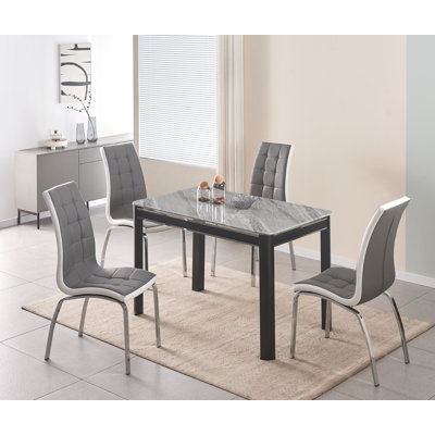 Borras 4 - Person Dining Set