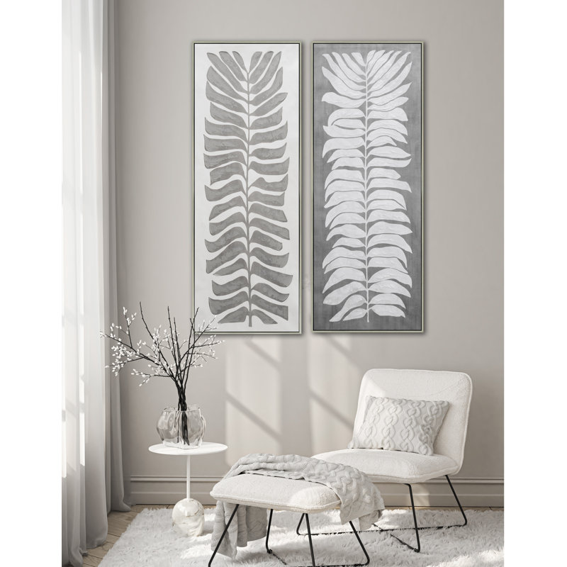 Feathered Elegance I Canvas Wall Art