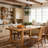 63-Inch Solid Wood Dining Table, Farmhouse Kitchen Table For Dining Room