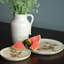 Ensemble de 2 assiettes fleurs de prairie sauvage