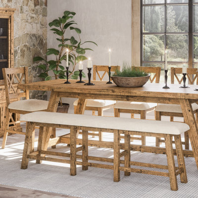 Banc de salle à manger rembourré Fahrettin