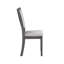 Ensemble de 2 chaises de salle à manger Han, tissu, bois massif-109427286-109427289