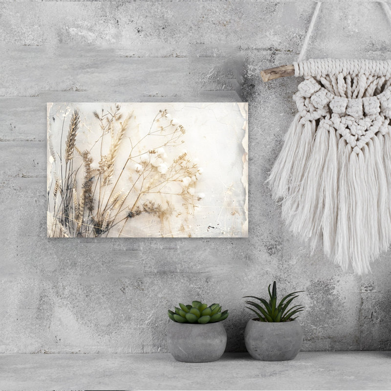 «Soft Rustic Botanicals Delicate Rustic Serene», H 12 po x l 18 po