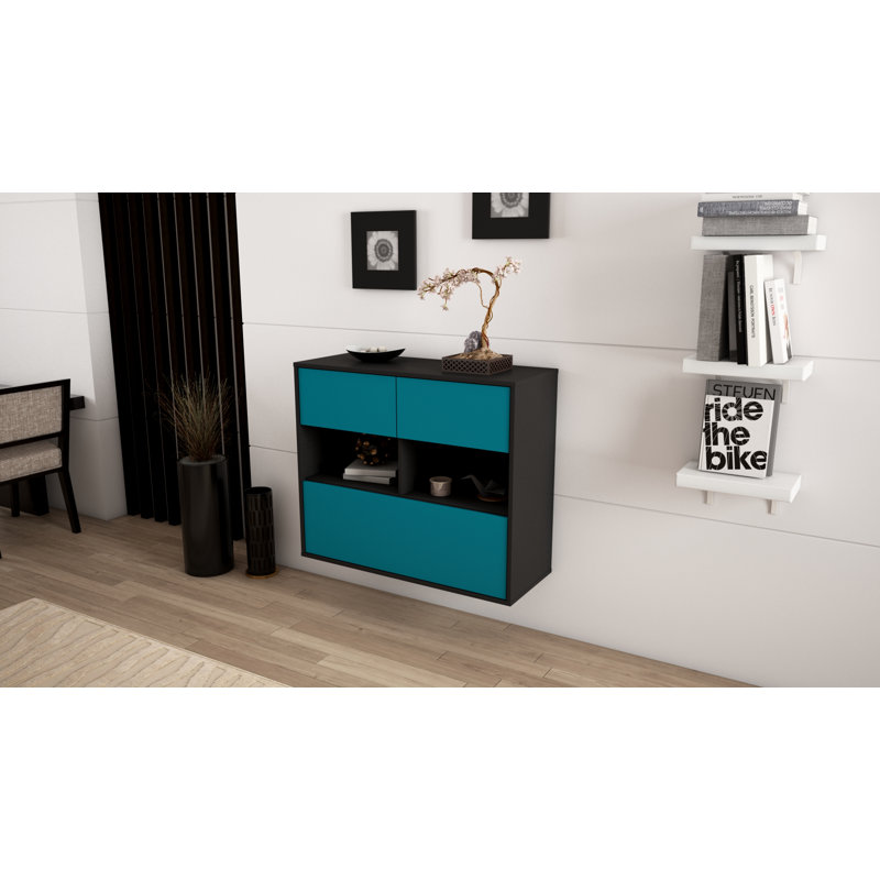 Rowles 92 cm W Sideboard, Turquoise