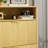 Freestanding Shoe Storage Cabinet  With 3 Flip Drawers For Entryway-1852297536