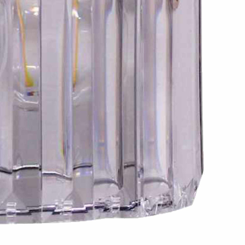 Casden 22 cm H Drum Pendant Shade ( Uno ), Clear