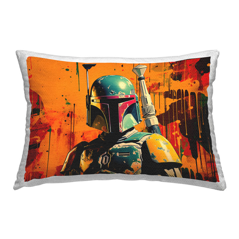 Abstract Outdoor Throw Pillow